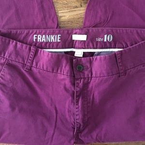 J. Crew Factory Frankie Chino size 10
